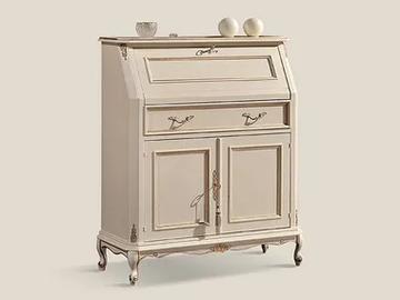5163 - Wooden secretary desk with flap doors with drawers by Tarocco Vaccari Group - view 2